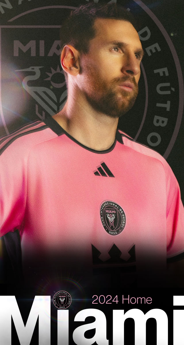 New Inter Miami Home Jersey for Messi Available Now! World Soccer Shop