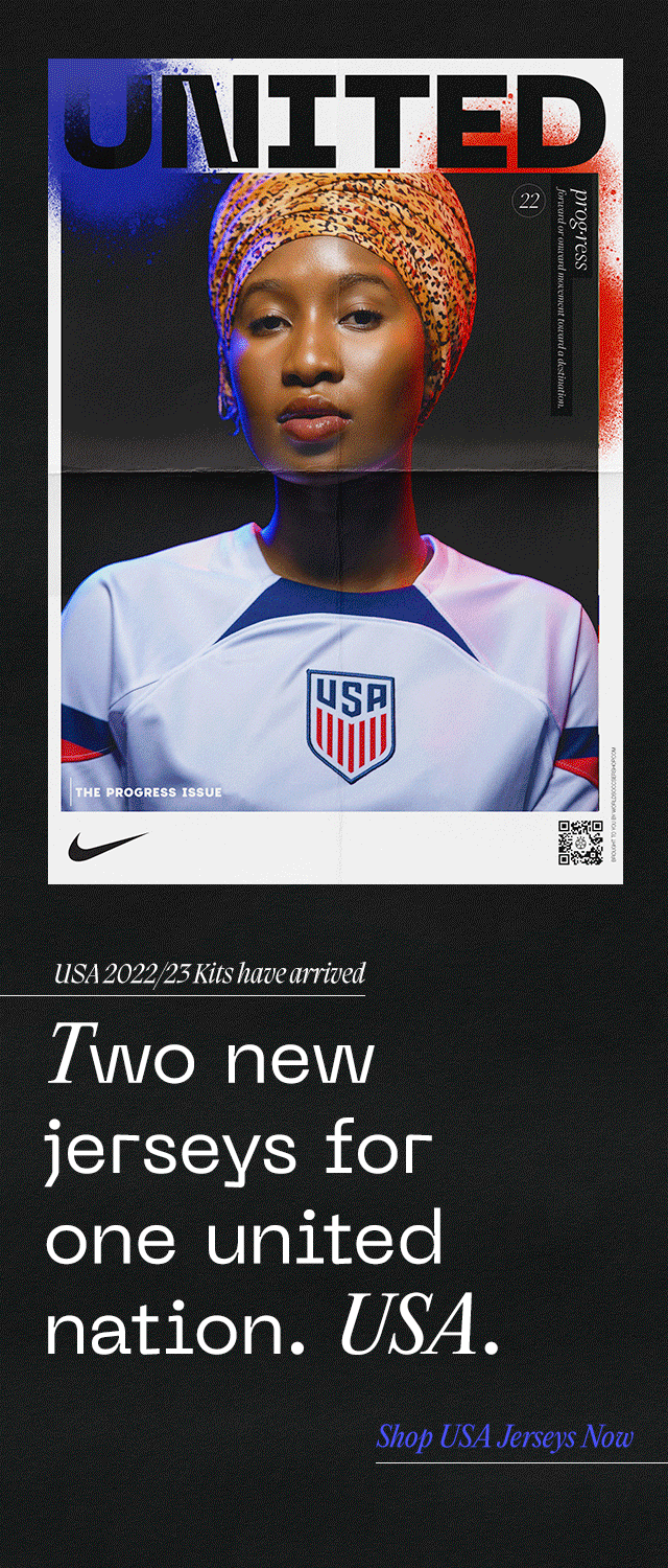 THE USA HOME & AWAY JERSEYS BY NIKE ARE IN! SHOP YOUR FAVORITE PLAYERS